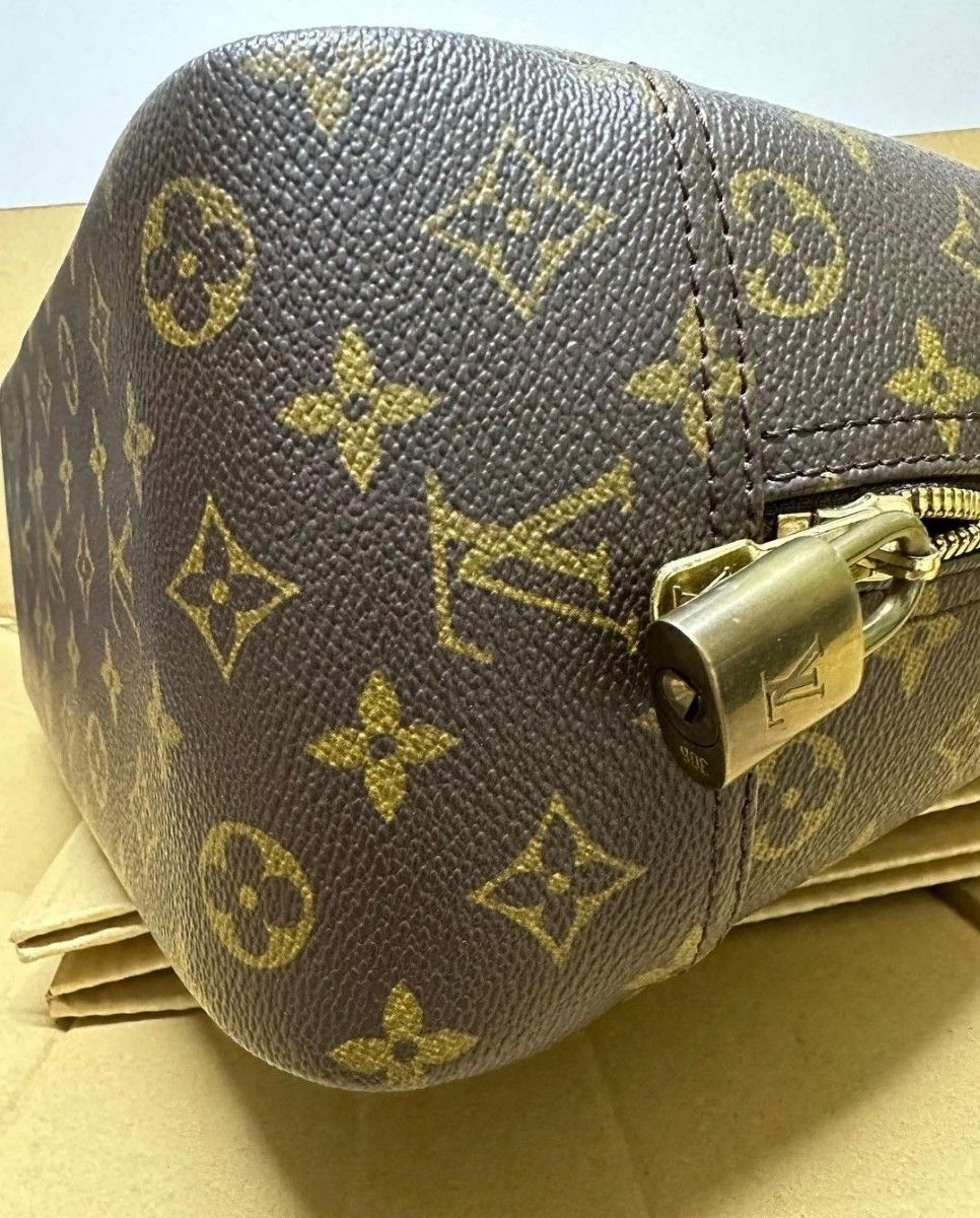 【美品】LOUIS VUITTON ルイヴィトン モノグラム ドーヴィル 定価20万円 M47270 付属品あり ハンドバッグ