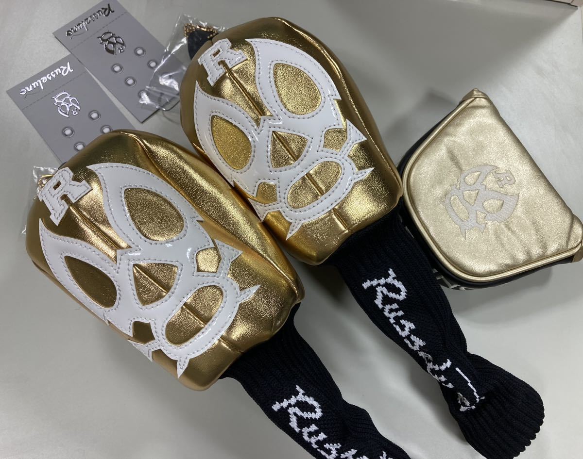 ラッセルノ ヘッドカバー 3点セット ゴールド 新品未使用... - ヤフオク!
