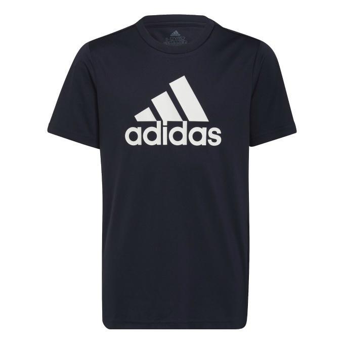 送料込み!!★新品★adidasアディダス★160★快適!半袖Ｔシャツ(ネイビー/紺)・快適グラフィックハーフパンツ(ブラック/黒)★上下★即決_画像6