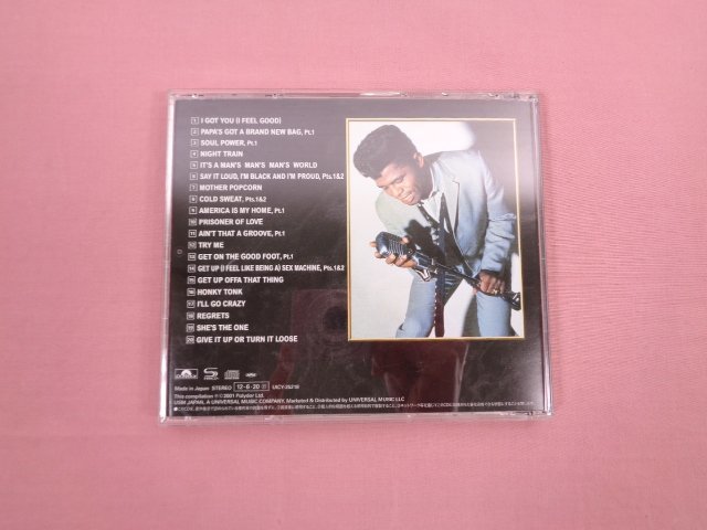CD 『 THE BEST OF JAMES BROWN 　ザ・ベスト・オブ・ジェームスブラウン 』 ユニバーサル・ミュージック_画像3
