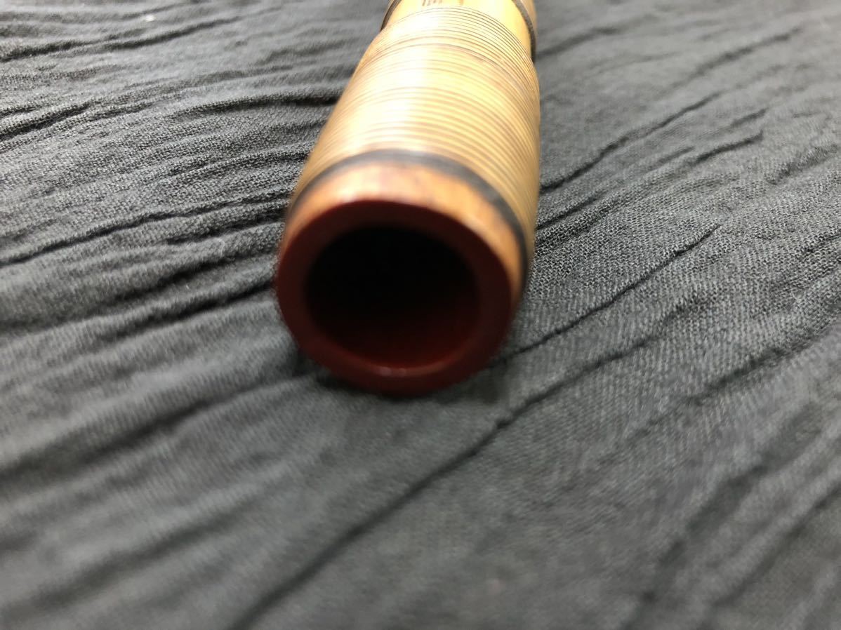 旧銘貴重品】篠笛蘭照(蘭情) 唄用七孔六本調子 天地巻拭朱漆塗 - 楽器 旧銘貴重品】篠笛蘭照(蘭情) 唄用七孔六本調子 天地巻拭朱漆塗 - 楽器
