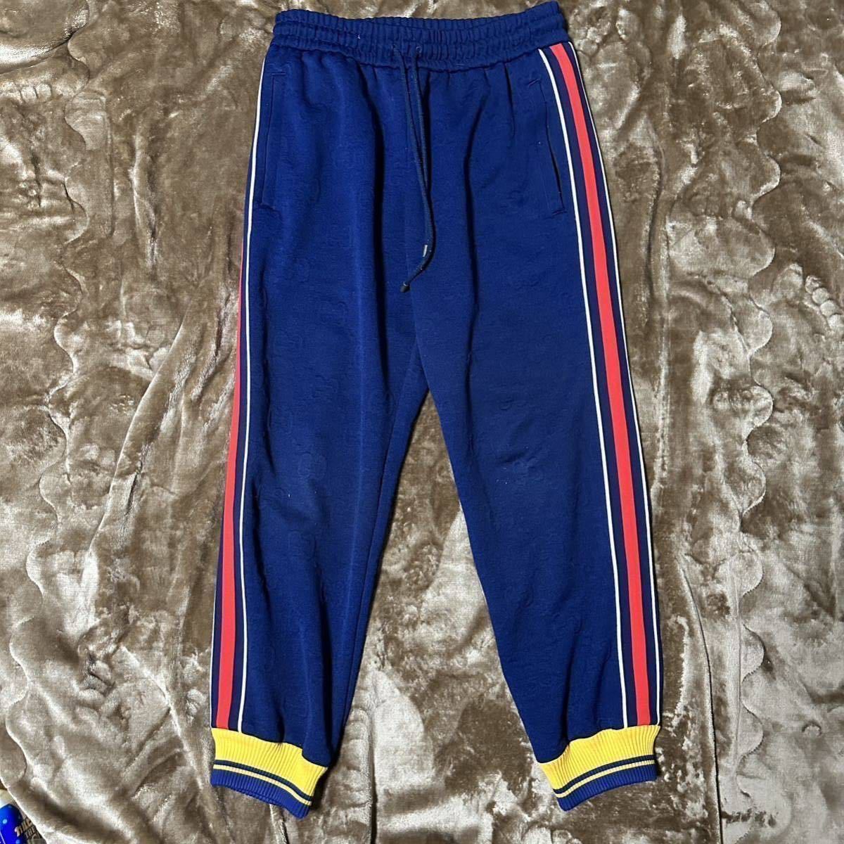 1円【極美品】グッチ GUCCI メンズ セットアップ トラックジャケット