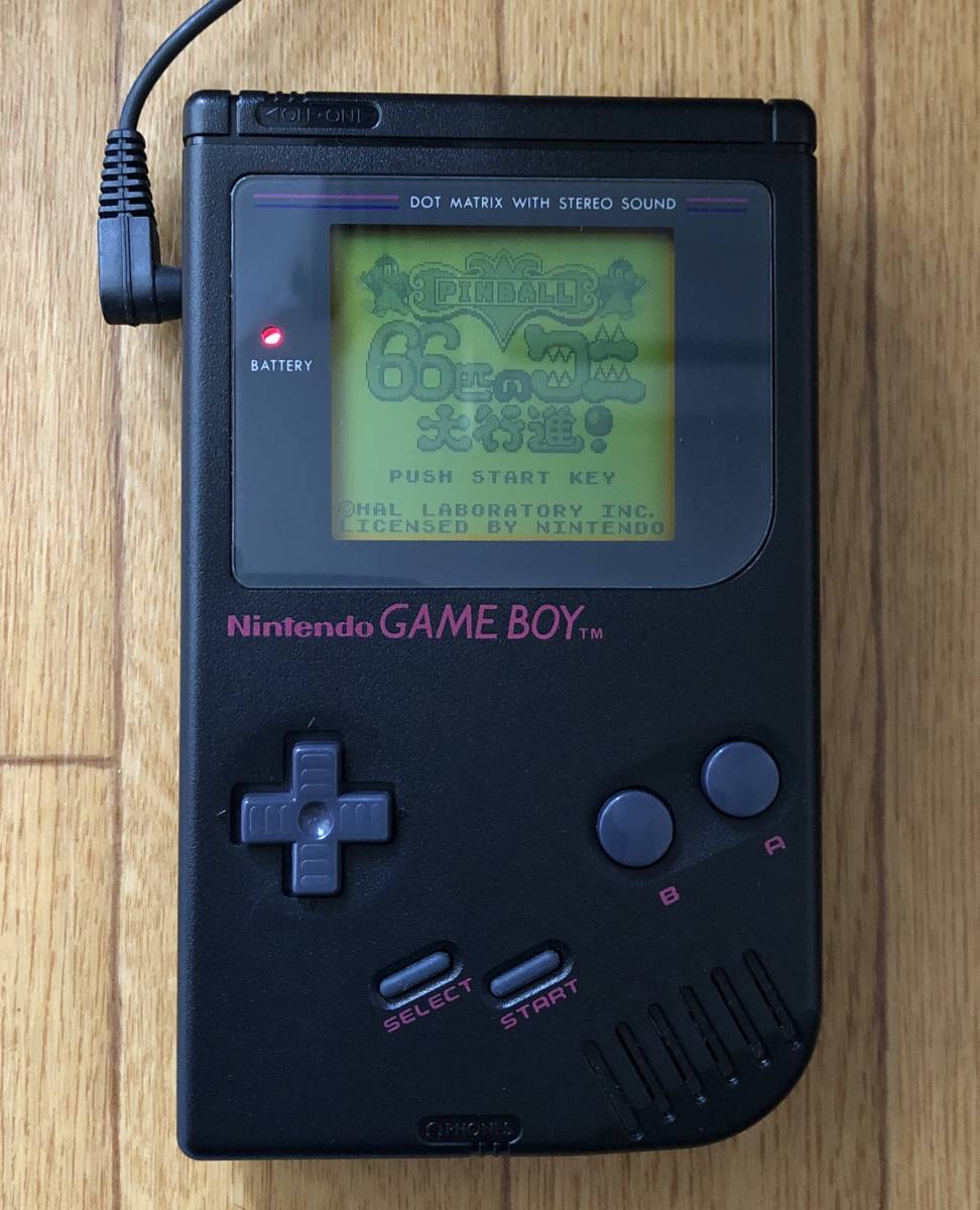 ゲームボーイ本体 ブラック 黒 箱説付き 任天堂 ゲームボーイブロス レトロゲーム Nintendo Original Gameboy Console  Black DMG-01