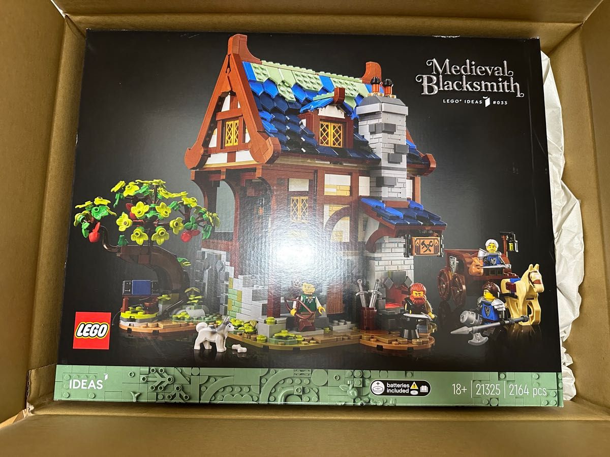 【値下げ不可】新品未開封 レゴ (LEGO) 中世のかじ屋 21325 レゴアイデア