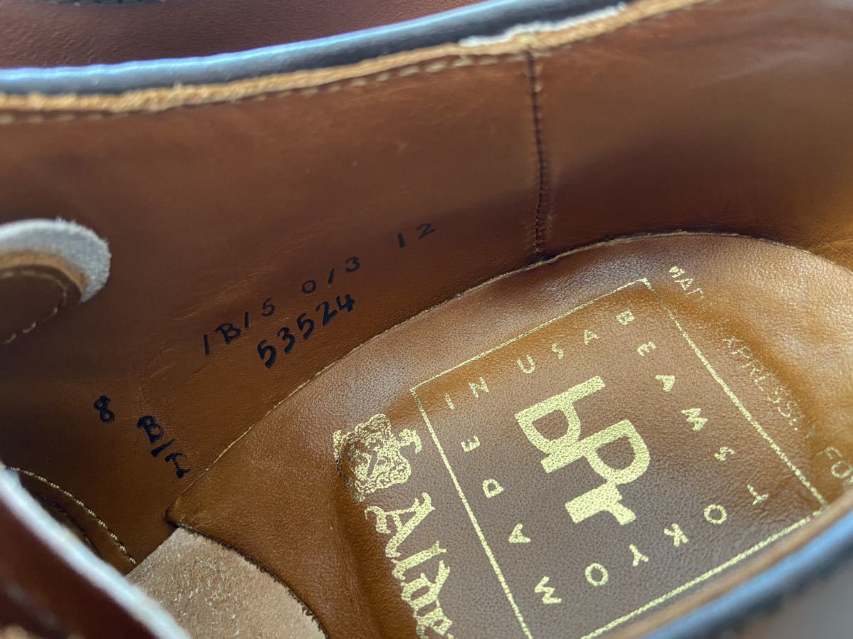 ALDEN× BEAMS PLUS (オールデン×ビームスプラス)ミリタリーラスト