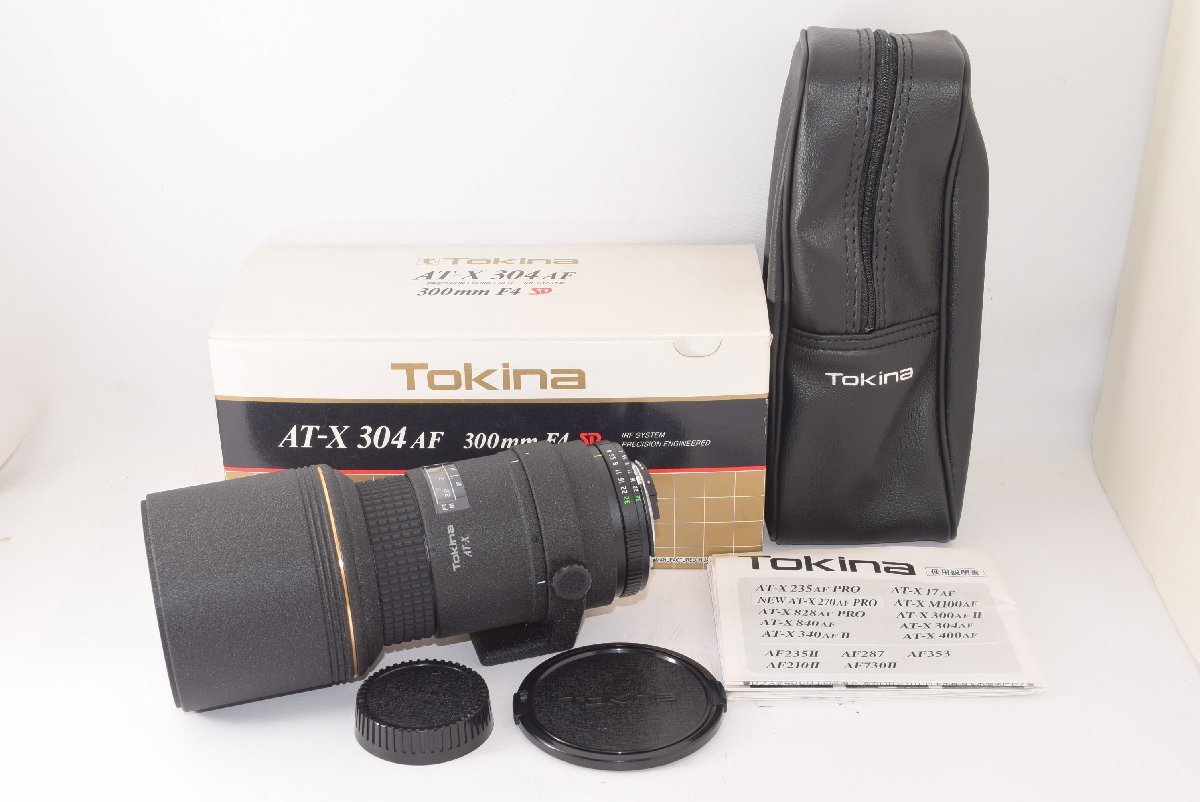 【保存版】 AT-X トキナー Tokina ★美品★ AF 2304079 Nikon for AT-X304AF F4 300mm ニコン