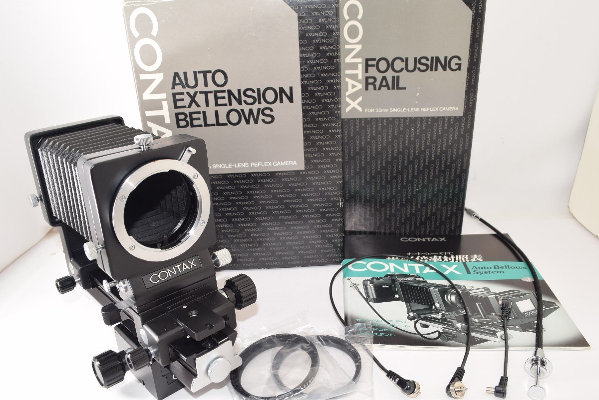 超安い】 BELLOWS EXTENSION AUTO コンタックス CONTAX ☆極上品☆ +