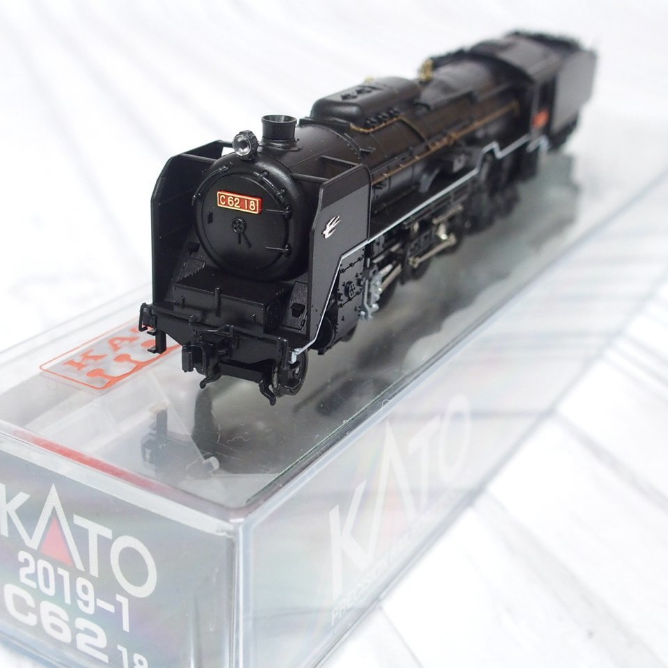 m001 D 6. KATO 2019-1 C62 18 蒸気機関車 Nゲージ 鉄道模型 カトー(N