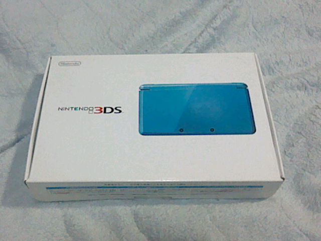  Nintendo 3DS голубой корпус + загрузка soft 13шт.@ Famicom War zDS. трещина . свет и т.п. 