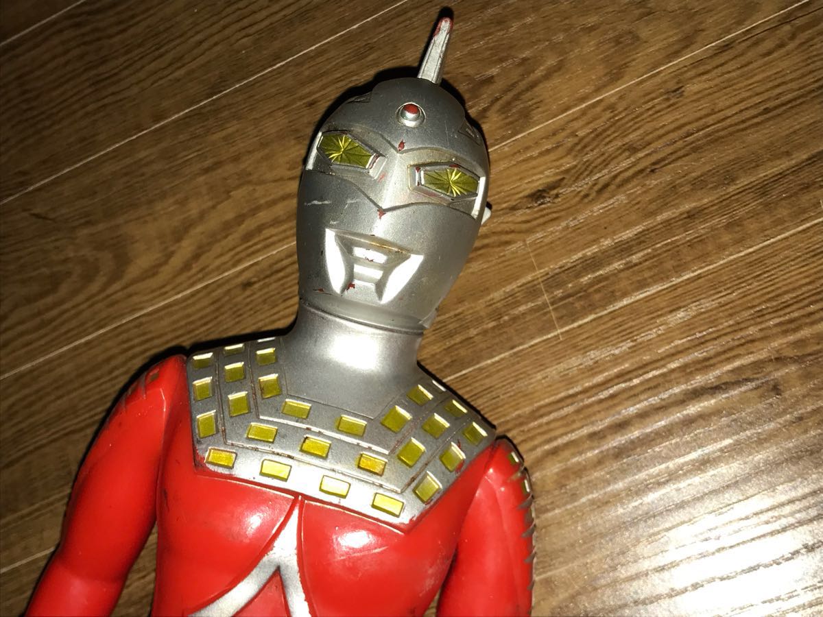 Ultraman Soft Vinyl Ultra Seven 1988 2件BANDAI日本製造    原文:ウルトラマン ソフビ ウルトラセブン 1988 2個セット バンダイ 日本製