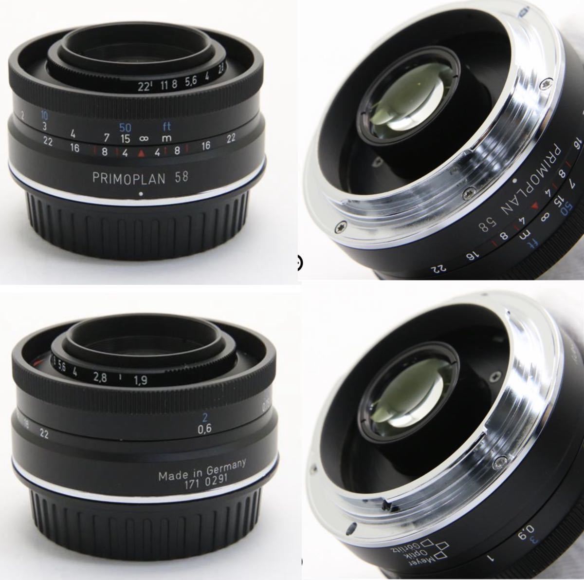 Meyer Optic Primoplan 58mm f1.9 Canon EFマウント 美品 www.alphabet