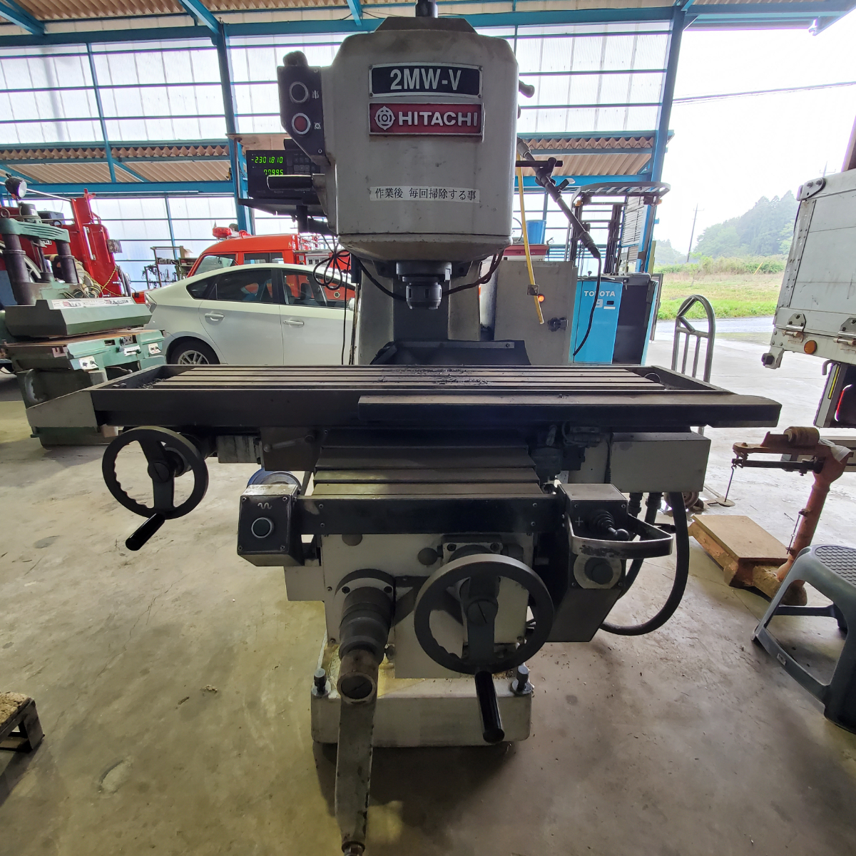 Yahoo!オークション - HITACHI MILLING MACHINE 2MW V 立 Yahoo!オークション - HITACHI MILLING MACHINE 2MW V 立
