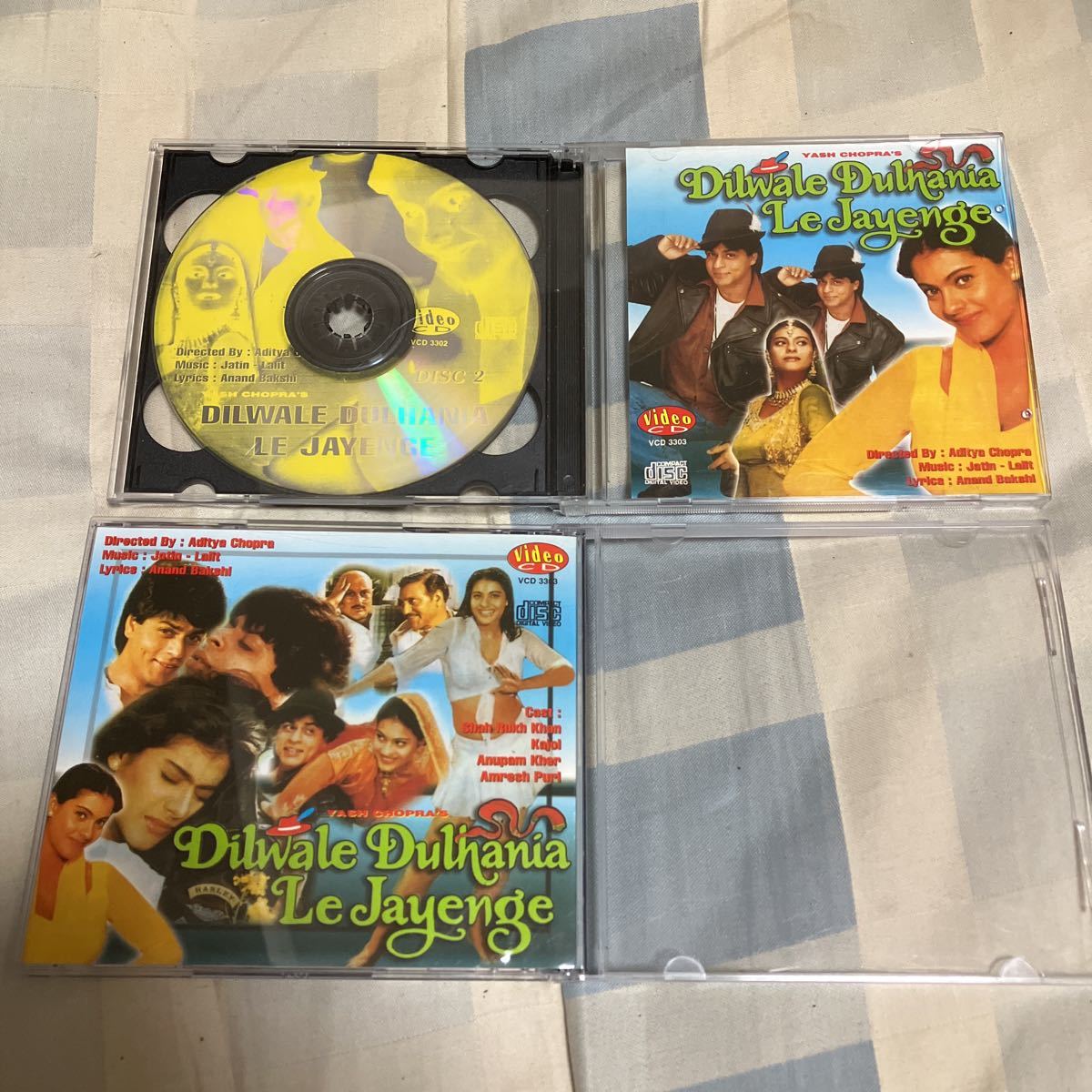 インド映画「DILWALE DULHANIA LE JAYENGE」VCD3枚組、シャー・ルク・カーン、カジョール、DDLJ_画像7