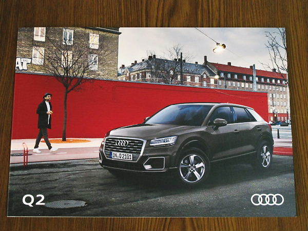 ** Audi Q2 2017 year 4 month version catalog new goods **