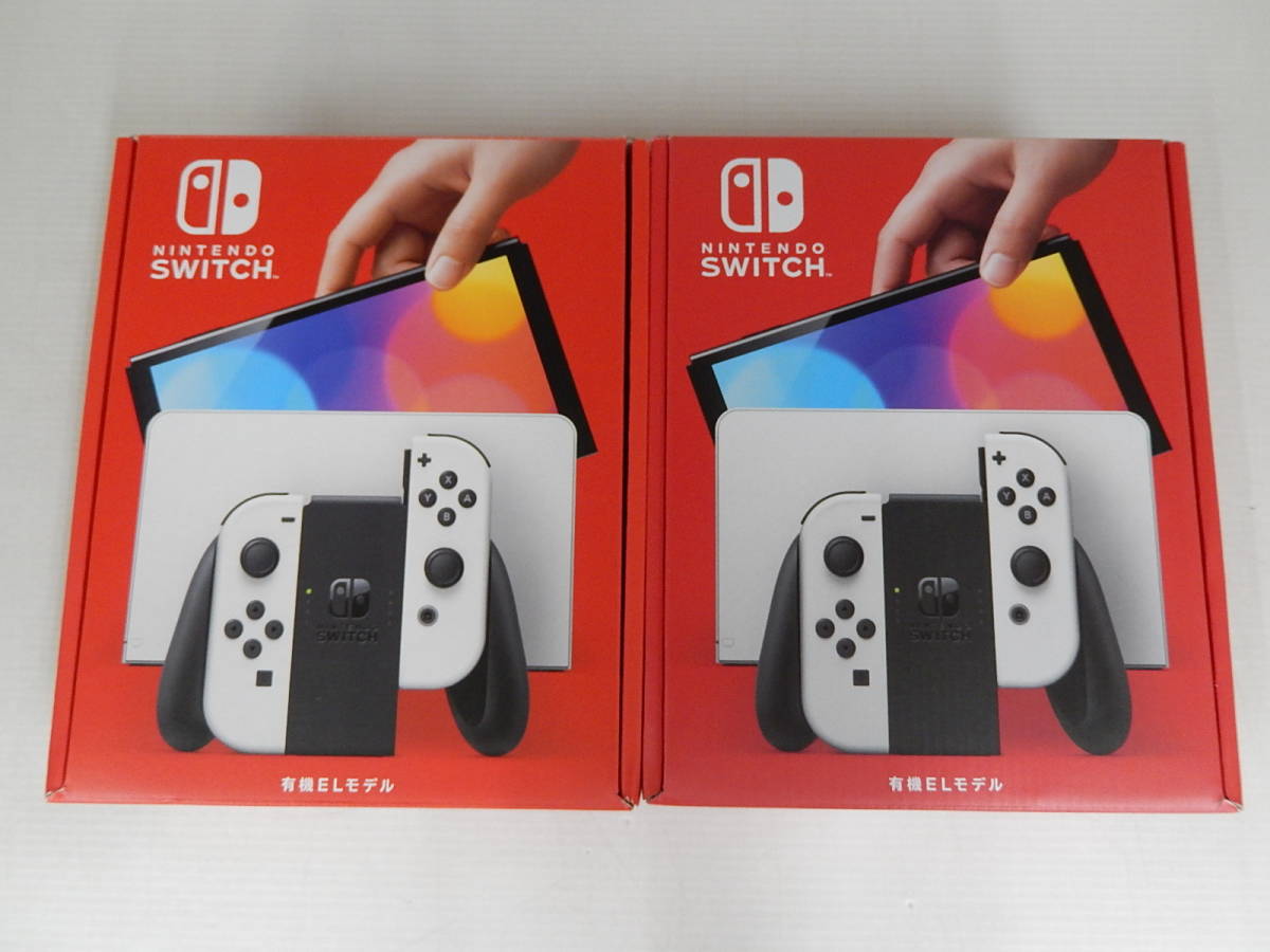 Nintendo Switch 本体 Joy-Con(L)/(R) ホワイト 有機ELモデル 2個