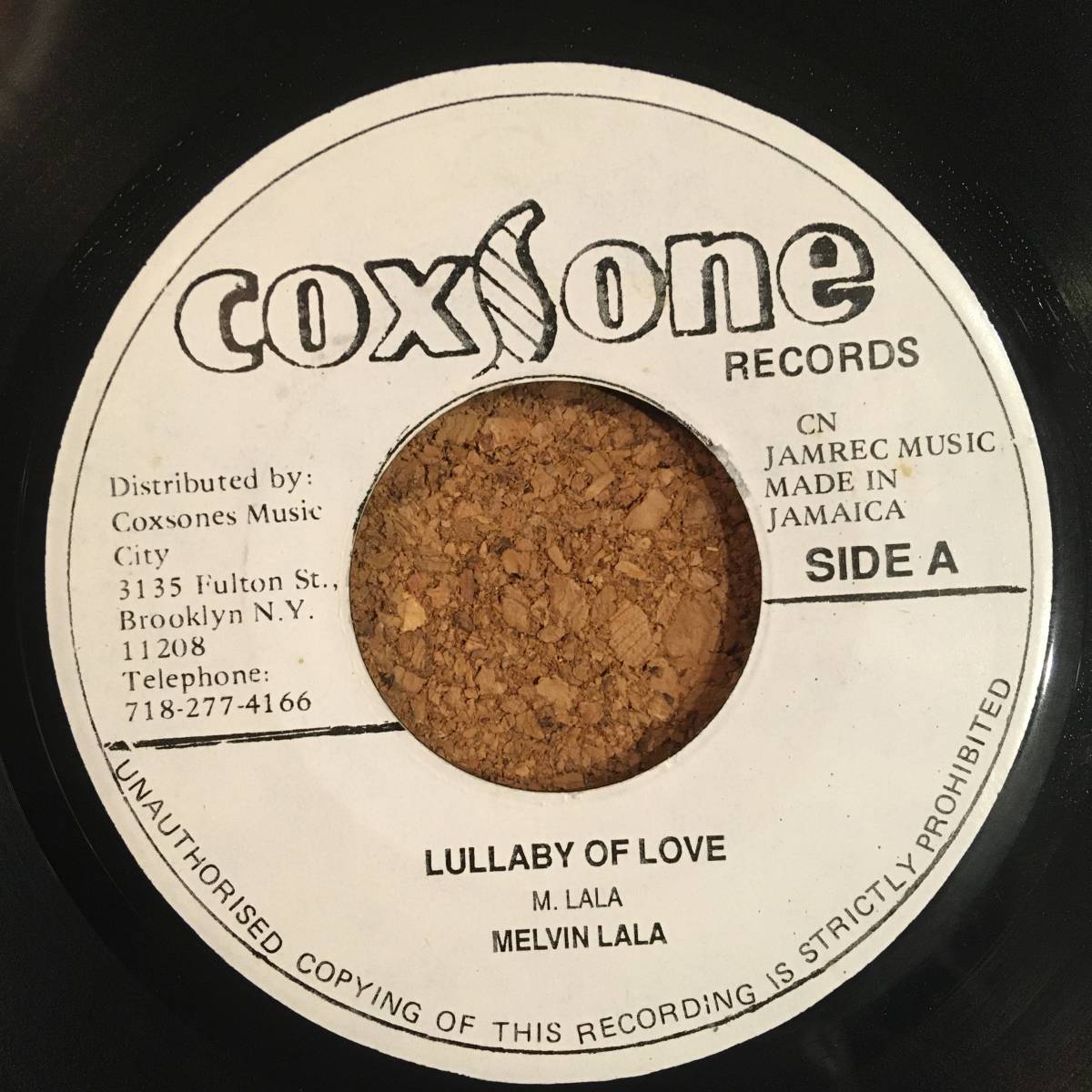 Melvin Lala / Lullaby Of Love　[Coxsone Records]_画像1