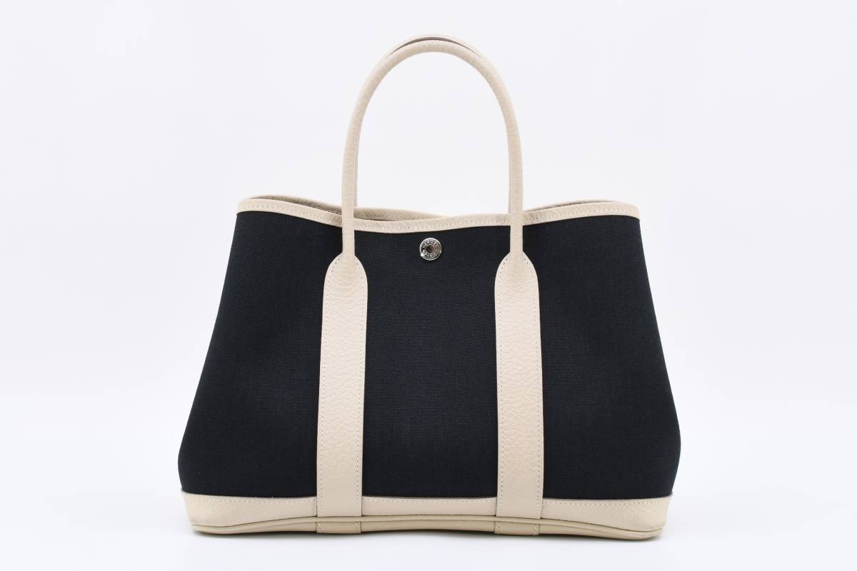美品 エルメス HERMES ガーデンパーティ TPM トワルオフィシエ