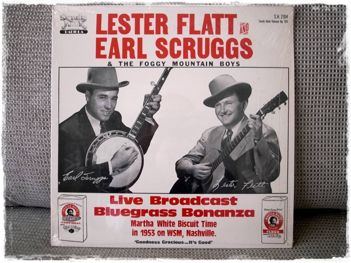 Lester Flatt & Earl Scruggs★Live Broadcast Bluegrass Bonanza 　カントリー　レコード　LP フォーク_画像1