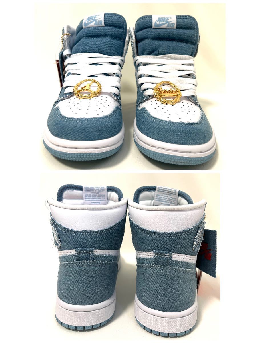 超目玉! 23.5 HI WMNS NIKE ジョーダン 1 OG デニム RETRO レトロ