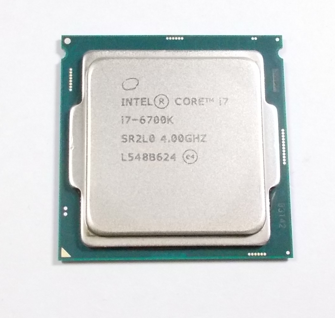 即納&大特価】 Intel Core i7-6700K 4コア8スレッド LGA1151 動作品