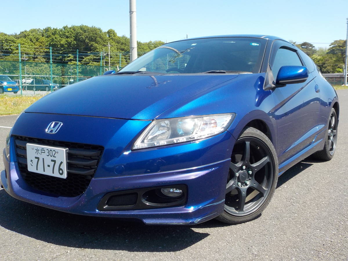 CR-Z 日本カーオブザイヤー受賞記念車 平成23年式 ZF1 車検令和6年3月まで 社外アルミ ナビ TV リアカメラ ETC 修復歴なし！の画像1