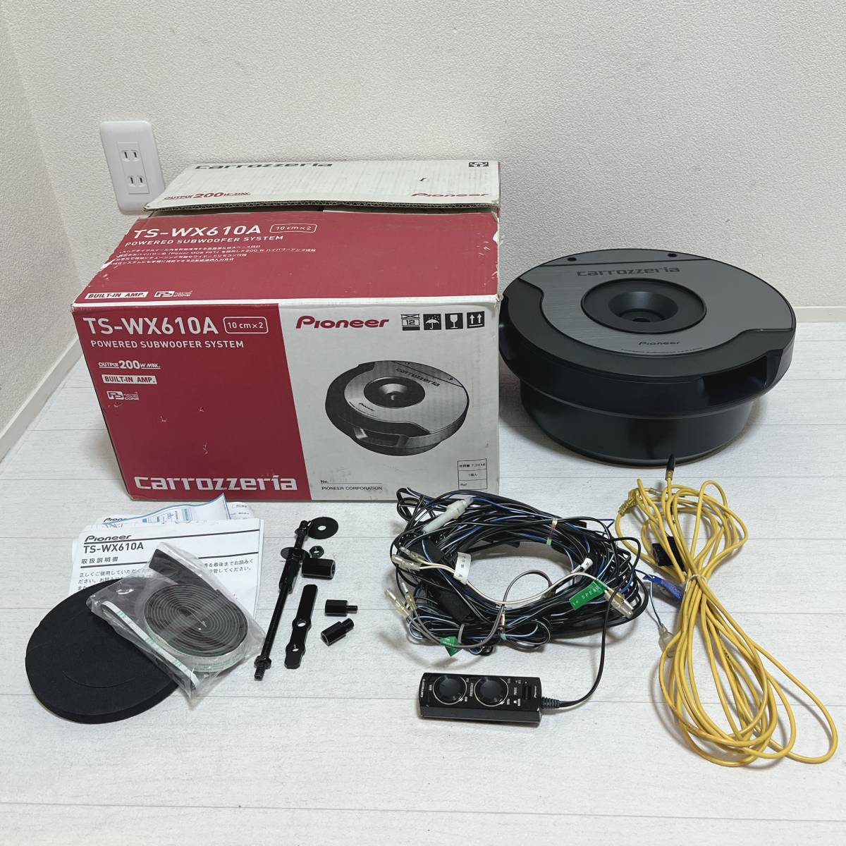pioneer carrozzeria ts-wx610a カロッツェリア サブウーファー pioneer carrozzeria ts-wx610a カロッツェリア サブウーファー