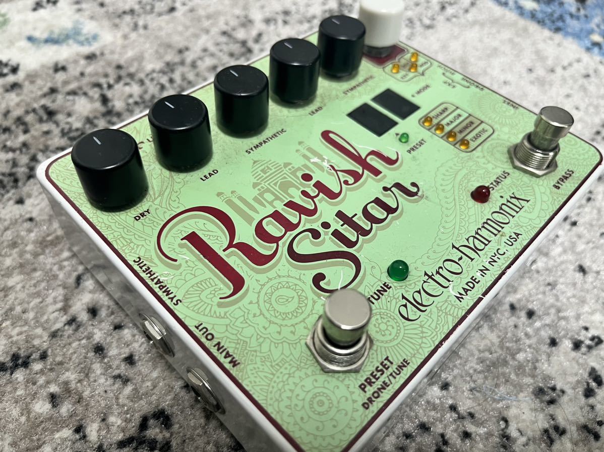 予約販売 Electro Harmonix Ravish Sitar シタール lp-web.com