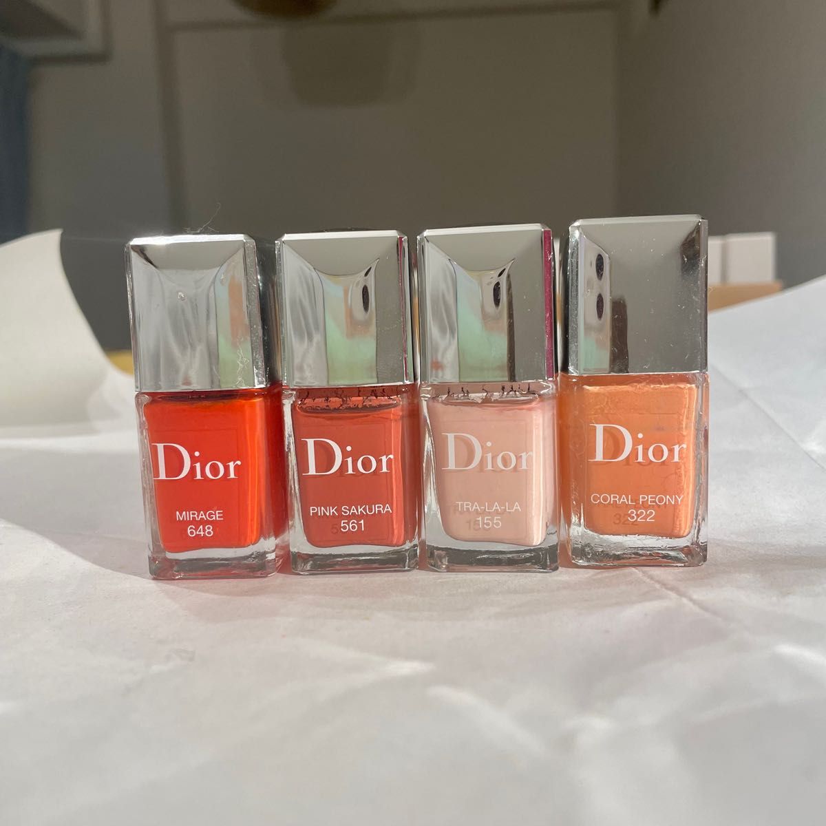 Dior ネイルカラー　ディオール ヴェルニ　ピンク　4本セット
