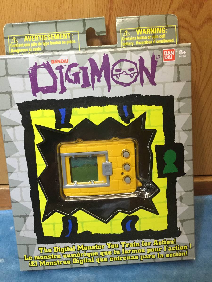 デジタルモンスター　ver.20th　バンダイ　海外版　イエロー　デジモン　DIGIMON　電子玩具　携帯ゲーム　バーチャルペット　新品_画像1