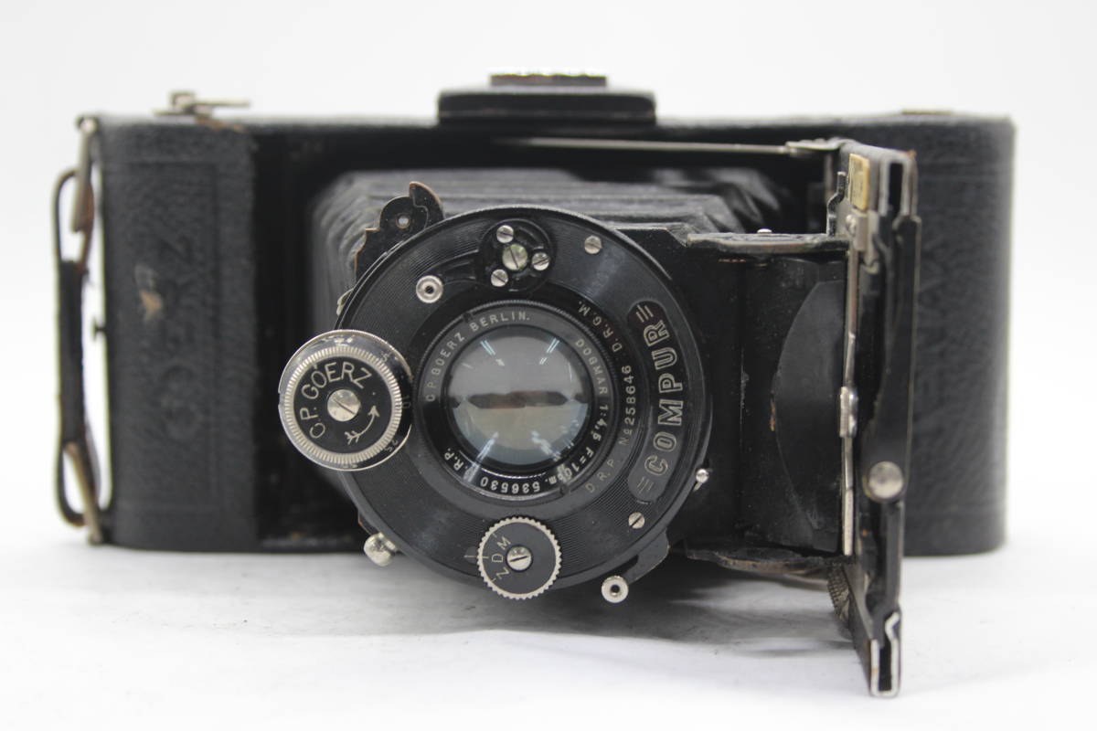 [ goods with special circumstances ] Goerz Tenax Dogmar 10cm F4.5.. camera C4811