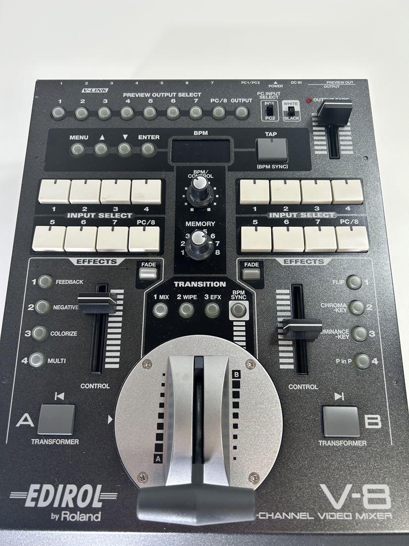 美品 Roland EDIROL V-8 ビデオミキサー ローランド レコーディング