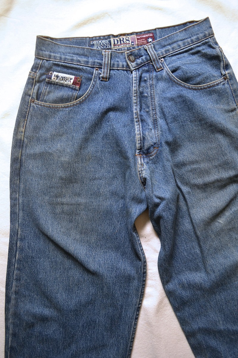 90'S MADE IN USA】DROORS ドロアーズ ジーンズ デニムパンツ 32 old