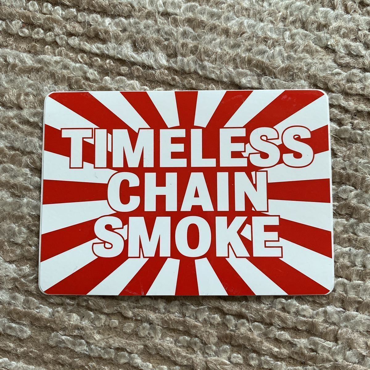 TIMELESS CHAIN SMOKE ステッカー 舐達麻 gakkin - アクセサリー