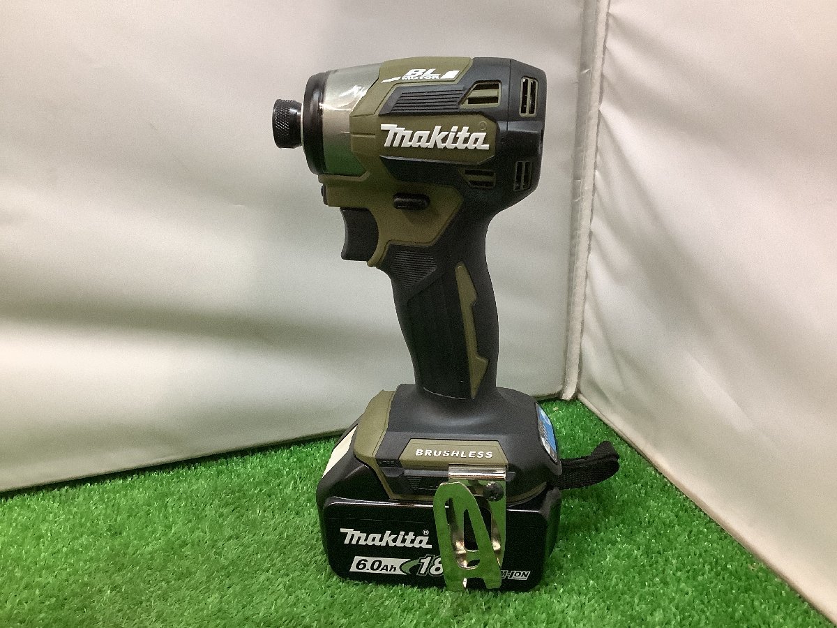 未使用品 makita マキタ 18V 6.0Ah 充電式 インパクトドライバ