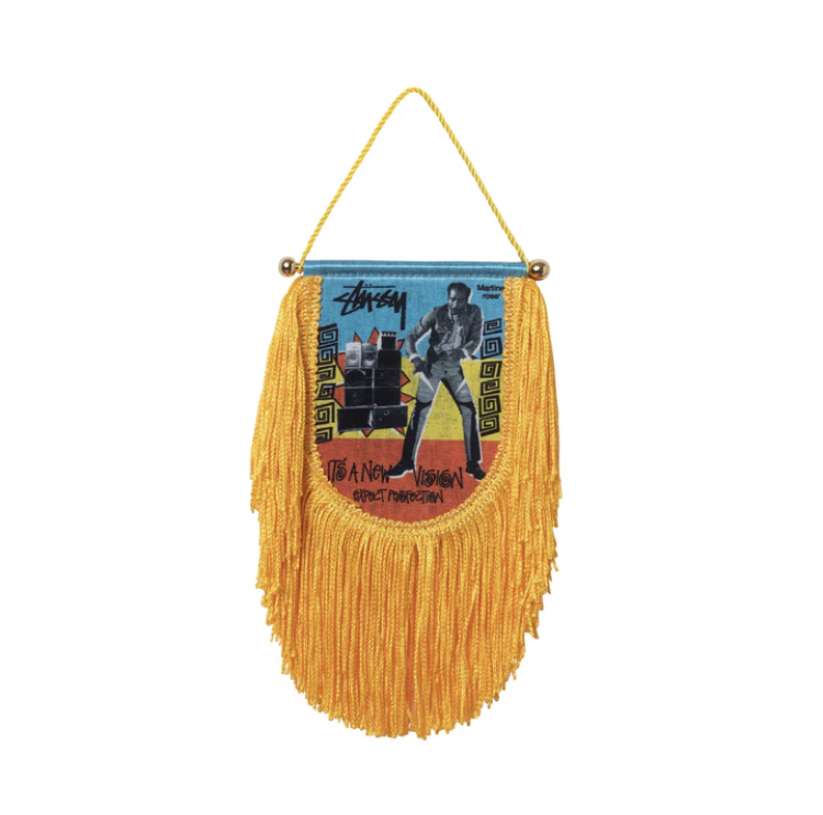 STUSSY MARTINE ROSE FRINGED FLAG 新品即決 送料無料 国内正規