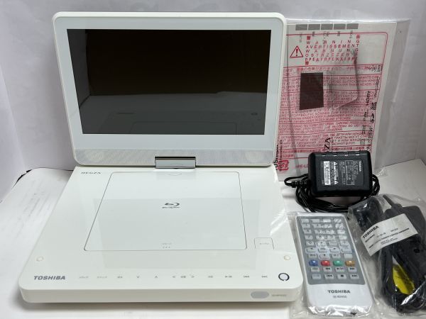 美品】TOSHIBA REGZA ポータブルBDプレイヤー SD-BP900S-