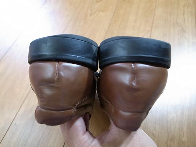 G.H.BASS＆CO. バス 革靴 プレイントゥ レザーシューズ 茶 91/2M 約27.5㎝_画像7