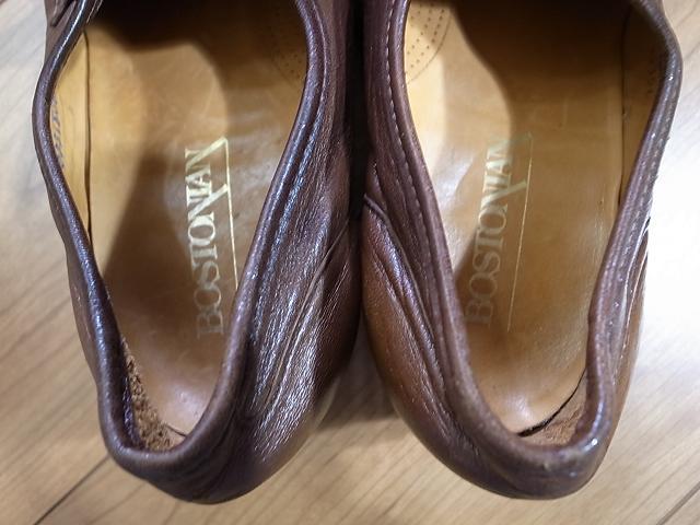 USA производства BOSTONIAN Boss to 2 Anne кожа обувь Vintage кисточка Loafer кожа обувь чай 91/2M примерно 27.5.