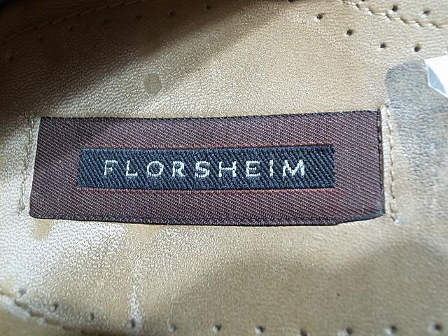  beautiful goods FLORSHEIM flow car im leather shoes quilt tassel Loafer leather shoes tea 16D approximately 34.
