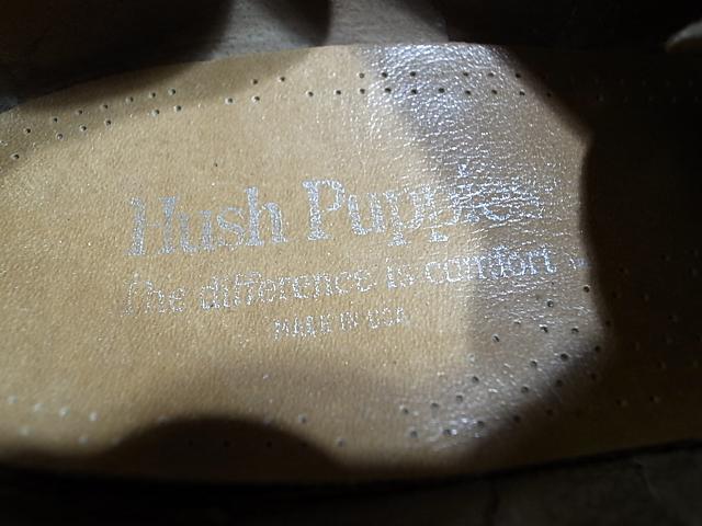 USA製 HUSH PUPPIES ハッシュパピー 革靴 レザーシューズ ベージュ 10M 約27.5㎝_画像8