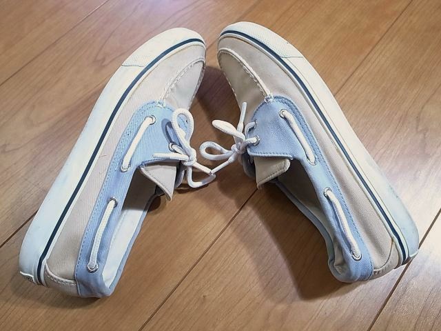  beautiful goods SPERRYs Perry TOP SIDER top rhinoceros da- deck shoes lady's 9M approximately 26.