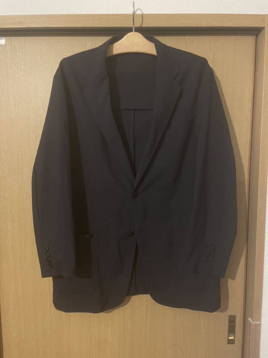 COMOLI 21SS サマーウールセットアップ 2bジャケット 2タックパンツ