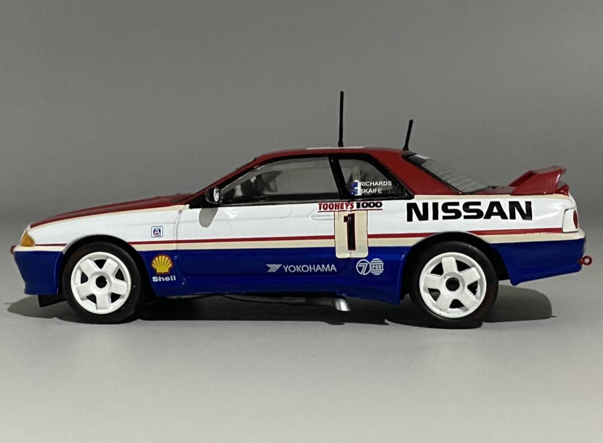 1/43 Nissan Skyline GT-R #1 Jim Richards Winner 1991 ATCC Bathurst ◆ “Godzilla” GT-R ◆ Biante 日産 スカイライン GT-R R32_画像7