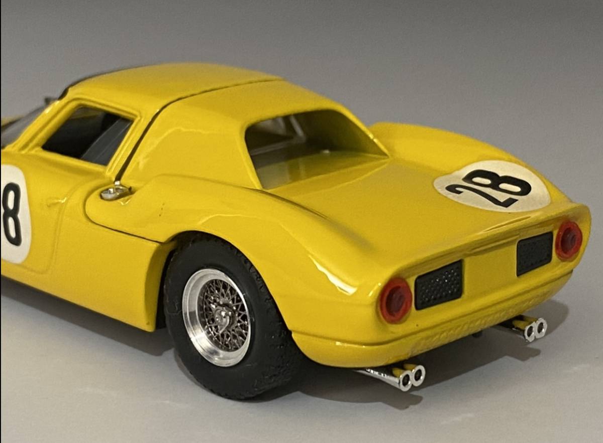 Best Model 1/43 Ferrari 250 LM #28 Paris 1000km 1966 * Gustave Gosselin / Pierre Noblet * Ferrari Best Model 9166