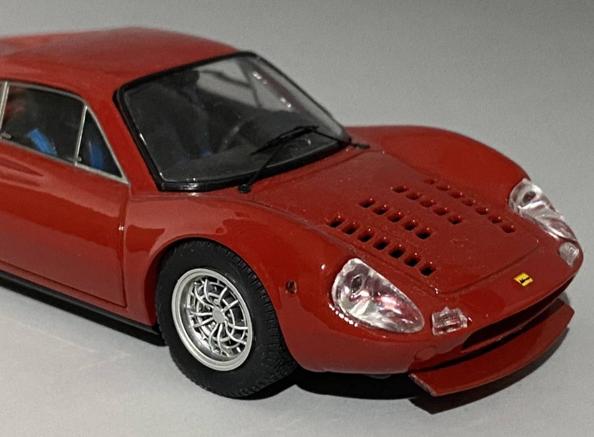 Bang 1/43 Ferrari Dino 246 GT LM Racing 1972 Red ◆ Predecessor - Dino 206 GT, Successor - Dino 308 GT4 2+2 ◆ ディノ バング 7285_画像8