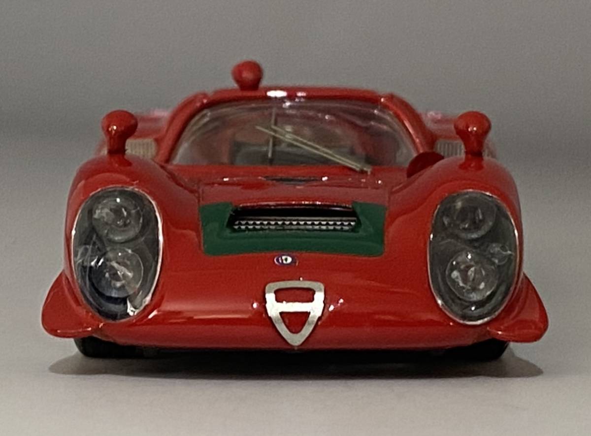 Best Model 1/43 Alfa Romeo Tipo 33/2 Spyder Targa Florio 1969 ◆ Andrea de Adamich / Nino Vaccarella ◆ ポルシェ ベストモデル 9147