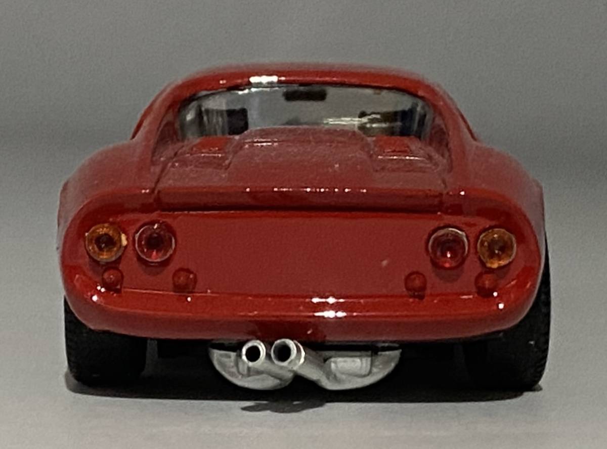 Bang 1/43 Ferrari Dino 246 GT LM Racing 1972 Red ◆ Predecessor - Dino 206 GT, Successor - Dino 308 GT4 2+2 ◆ ディノ バング 7285_画像6