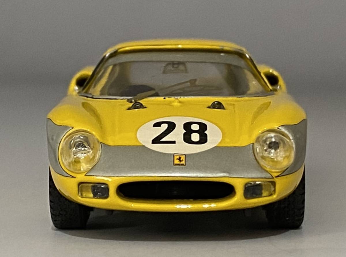 Best Model 1/43 Ferrari 250 LM #28 Paris 1000km 1966 * Gustave Gosselin / Pierre Noblet * Ferrari Best Model 9166