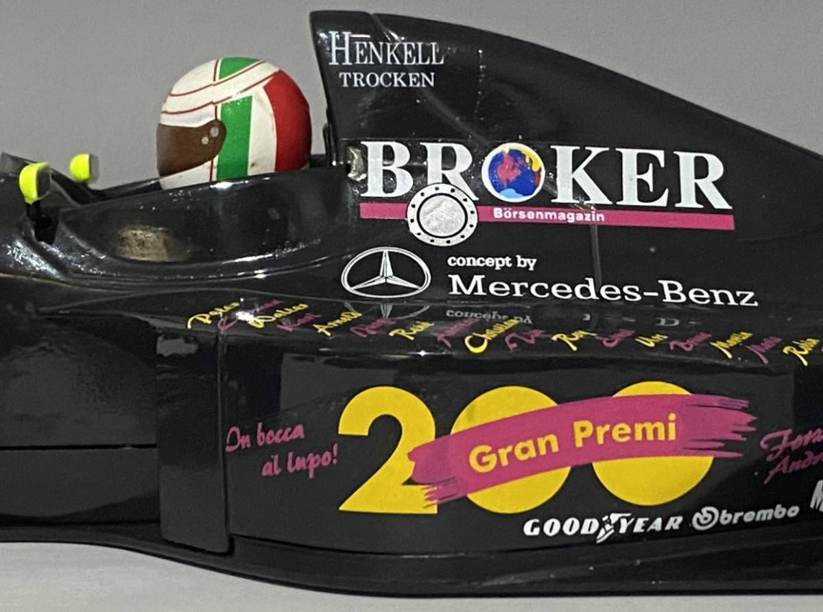 Minichamps 1/18 F1 Broker Sauber Mercedes C13 ◆ Andrea de Cesaris 200th Grand Prix Livery Canada GP 1994 ◆ ミニチャンプス PMA