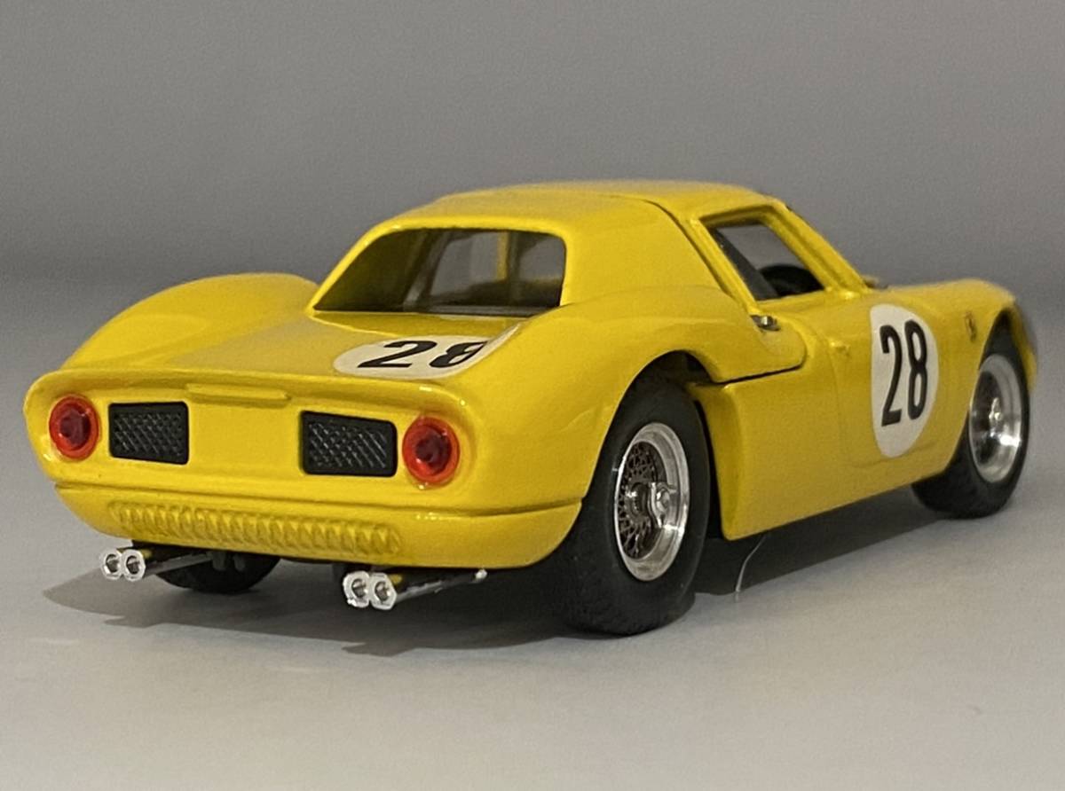 Best Model 1/43 Ferrari 250 LM #28 Paris 1000km 1966 * Gustave Gosselin / Pierre Noblet * Ferrari Best Model 9166